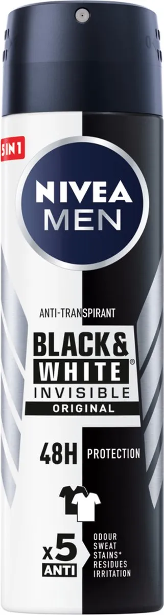 NIVEA MEN Invisible for Black & White Power Deodorant Spray 450ml