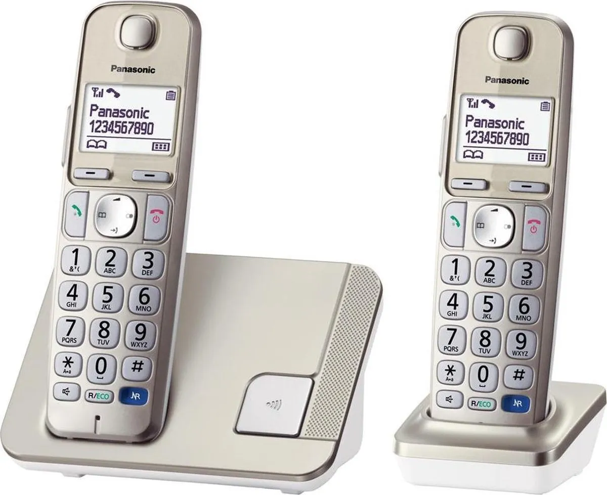 Panasonic KX-TGE212NLN Duo DECT Telefoon