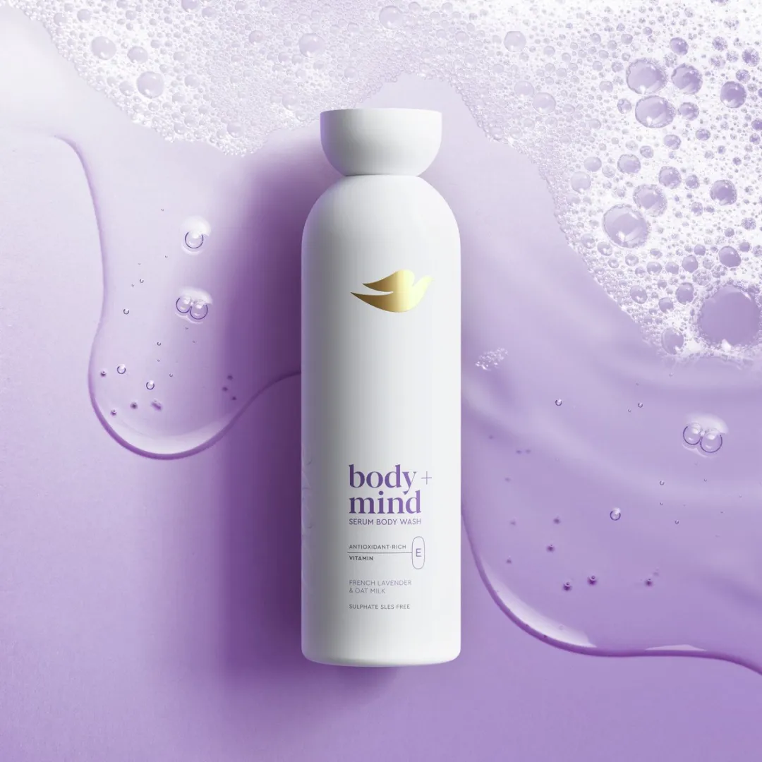 Dove Body+Mind Douchegel French Lavender & Oat Milk - 6x350ml