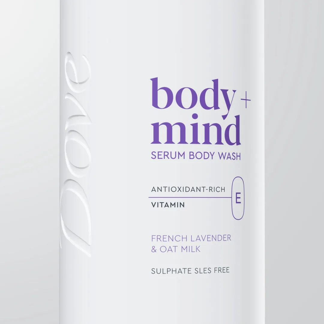 Dove Body+Mind Douchegel French Lavender & Oat Milk - 6x350ml