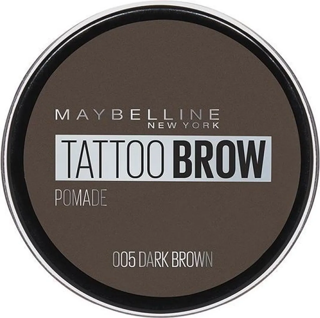 Maybelline Tattoo Brow Waterproof Pomade 05 Donkerbruin 3.5ml