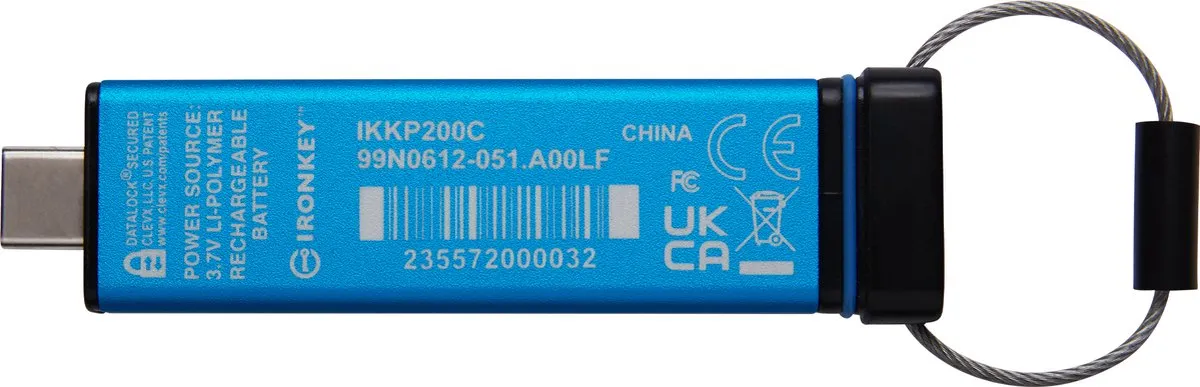 Kingston IronKey Keypad 200C 512GB - FIPS 140-3 Lvl 3
