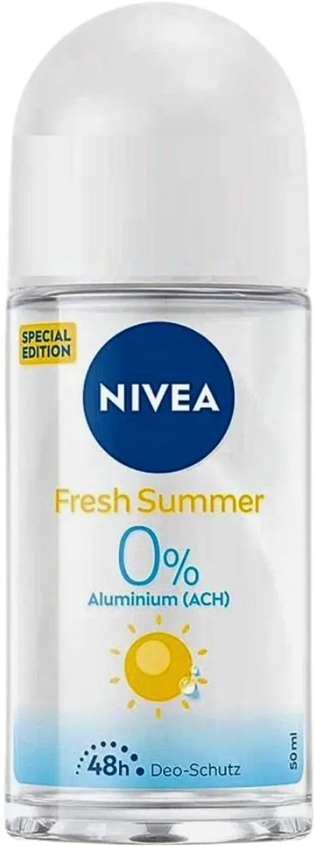NIVEA Fresh Summer Deo Roll-On 50ml - 20 Stuks