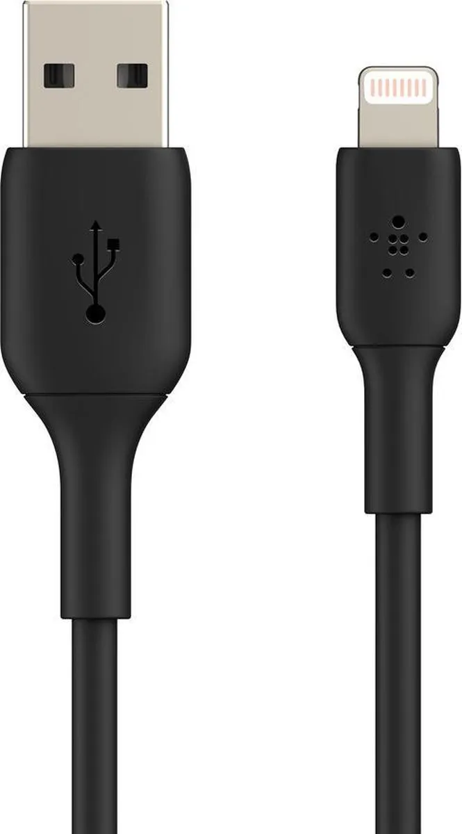 Belkin iPhone Lightning naar USB Kabel CAA001bt3MBK - 3m - Zwart