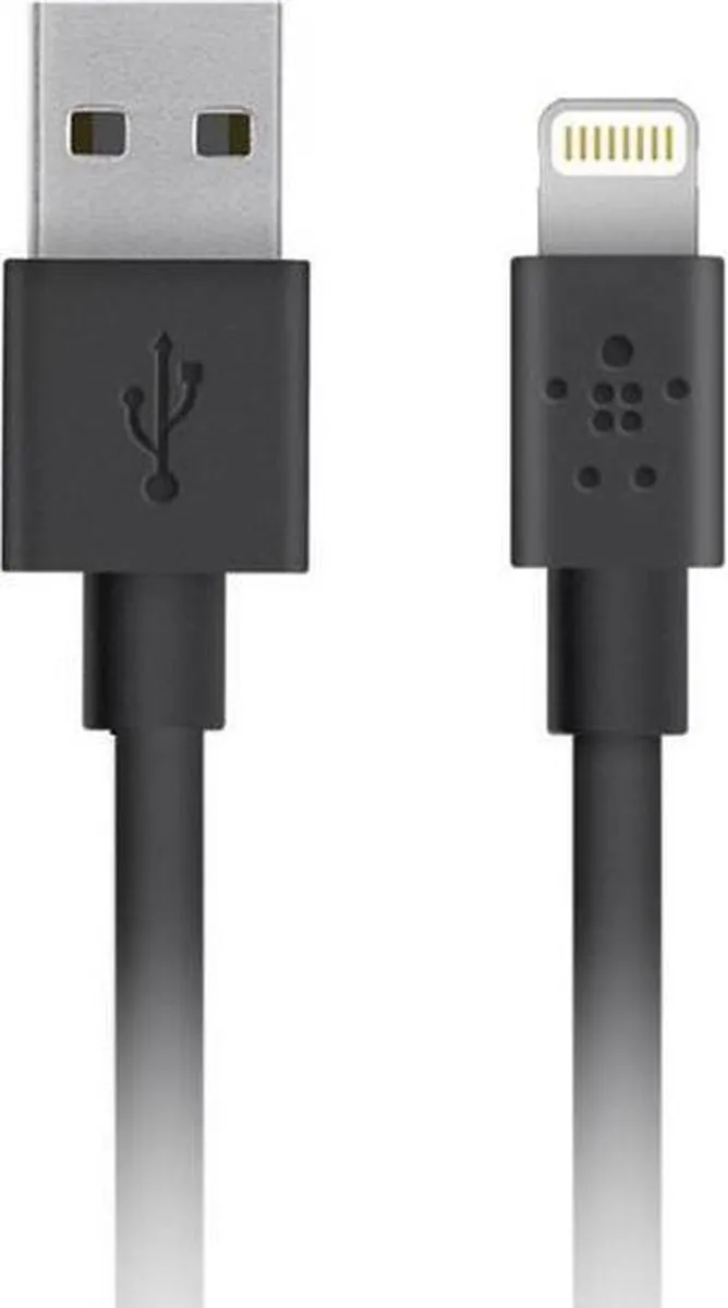 Belkin iPhone Lightning naar USB Kabel CAA001bt3MBK