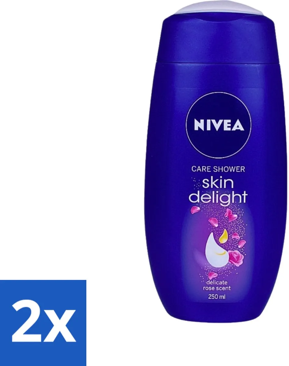 NIVEA Skin Delight Douchegel Delicate Rose 250ml