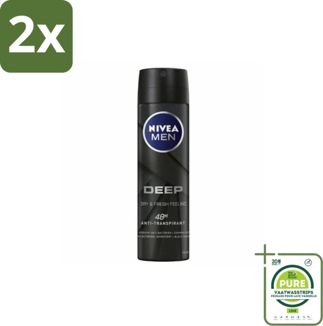 NIVEA MEN Deep Deodorant Spray 300ml