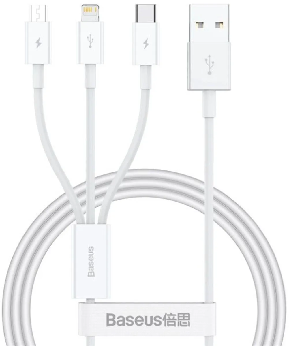 Baseus Superior 3-in-1 Kabel 1M