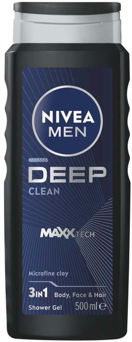 NIVEA MEN Deep Clean Douchegel 500ml
