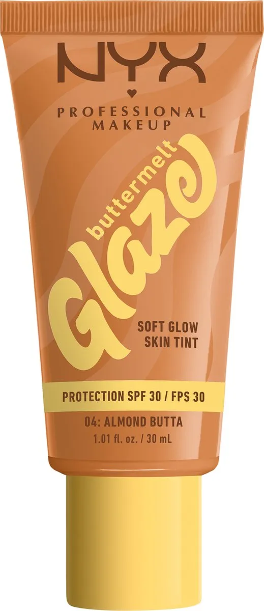 NYX Professional Makeup Buttermelt Glaze Foundation Almond Butta 30ml