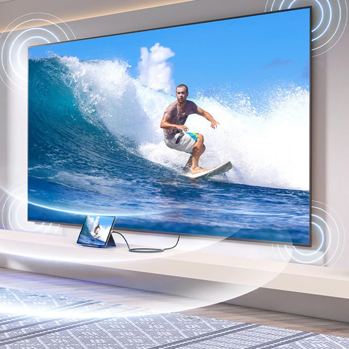 Ugreen HDMI 2.1 8K Adapterkabel 2m - Grijs