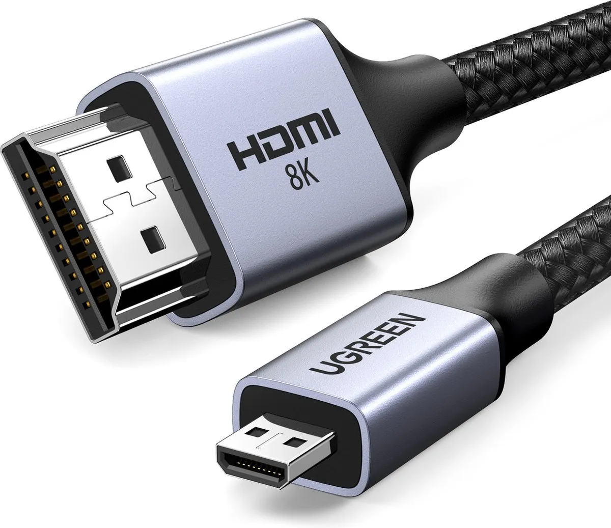 Ugreen HDMI 2.1 8K Adapterkabel 2m - Grijs
