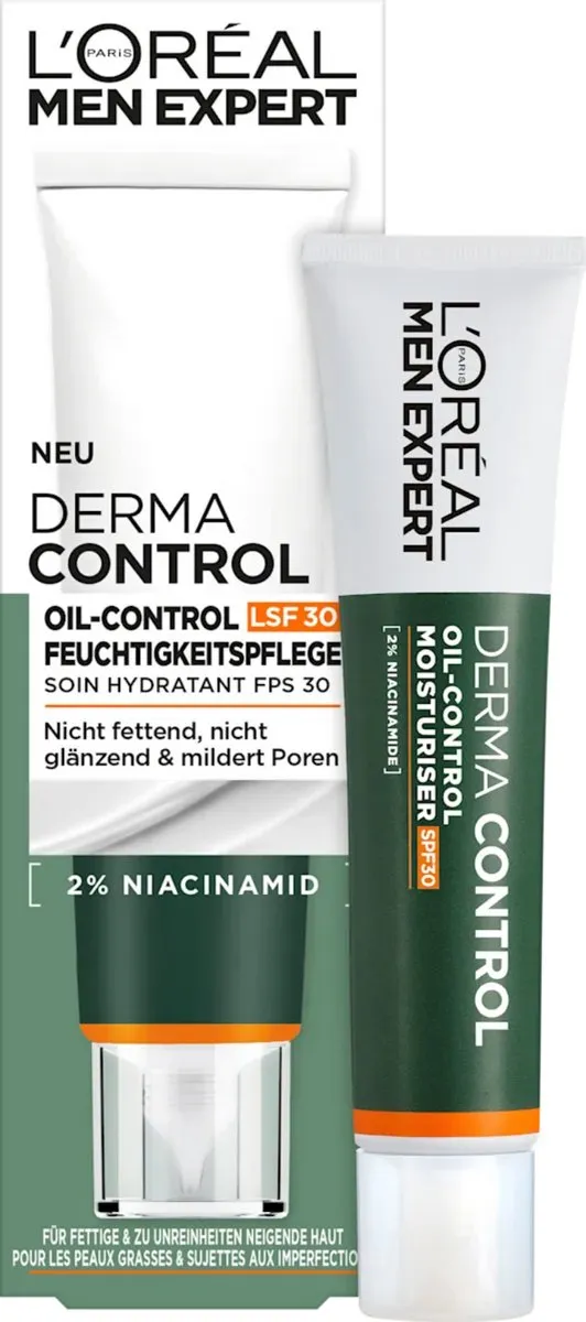 L'Oréal Paris Men Expert Derma Control Matterende Moisturizer SPF30 40ml
