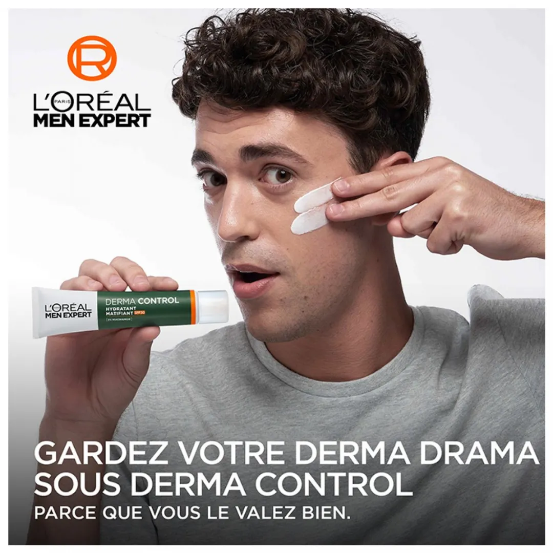 L'Oréal Paris Men Expert Derma Control Matterende Moisturizer SPF30 40ml