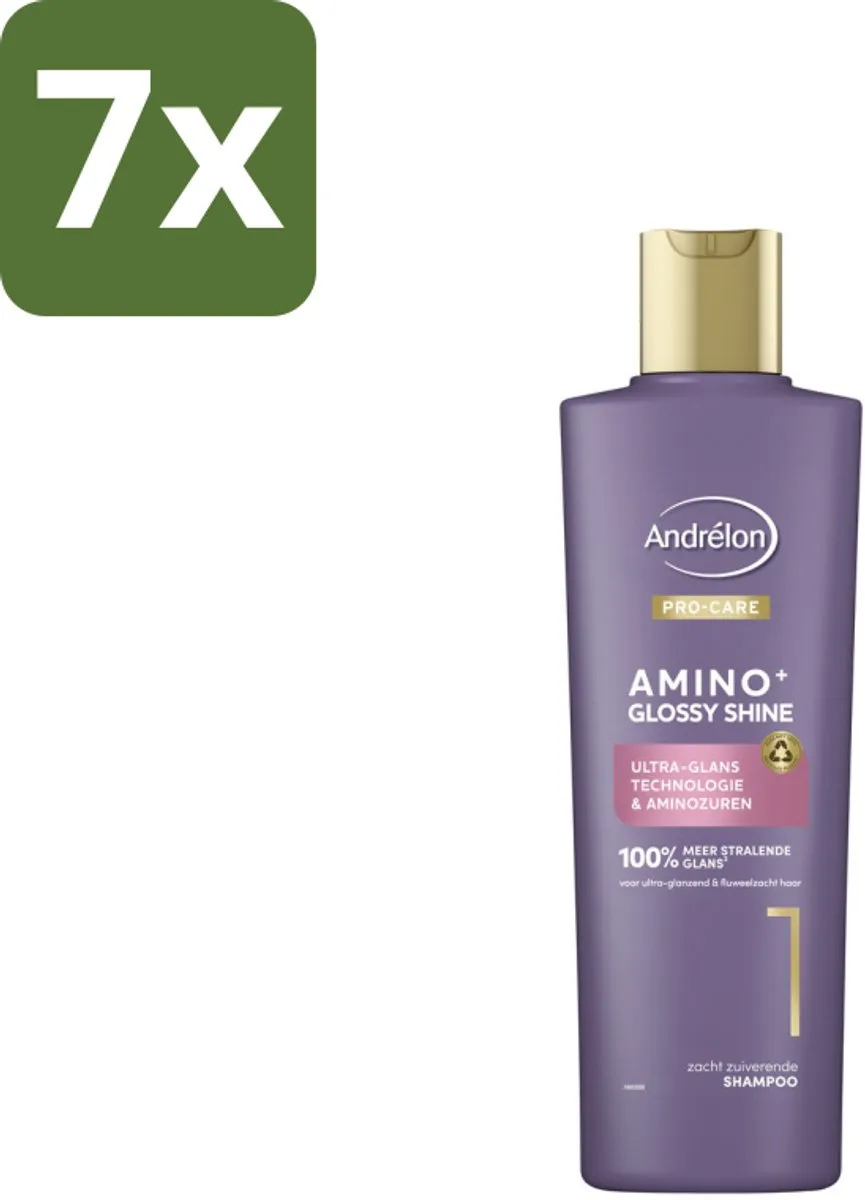 Andrélon Pro Care Amino+ Glossy Shine Shampoo 250ml