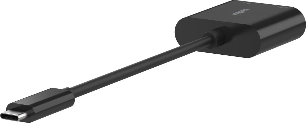 Belkin Connect USB-C/Ethernet- en Oplaadadapter 100W 1000 Mbit/s - Zwart
