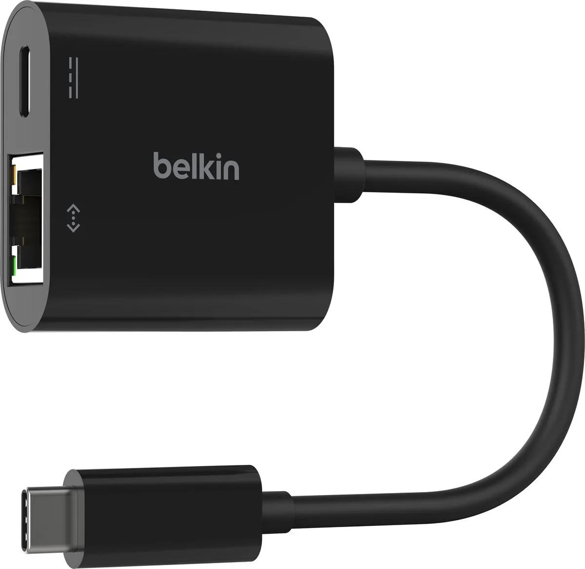 Belkin Connect USB-C/Ethernet- en Oplaadadapter 100W 1000 Mbit/s - Zwart