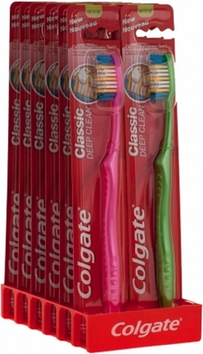 Colgate Classic Deep Clean Medium Tandenborstels