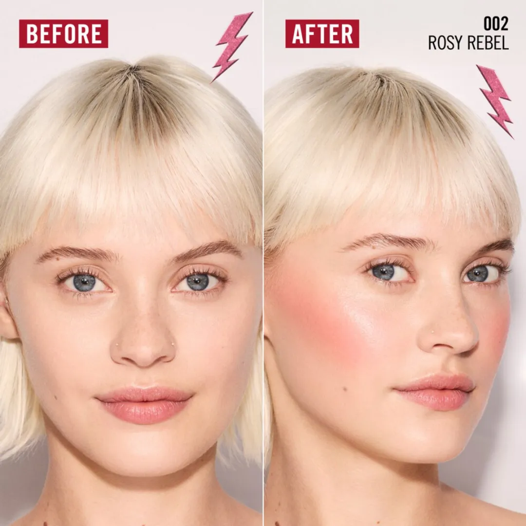 Rimmel London Multi Tasker Turbocharged Glow Liquid Illuminator 002 Rosy Rebel - 10ml