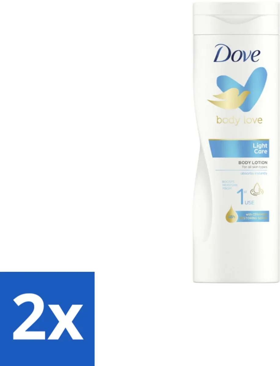 Dove Bodylotion Light Care 400ml