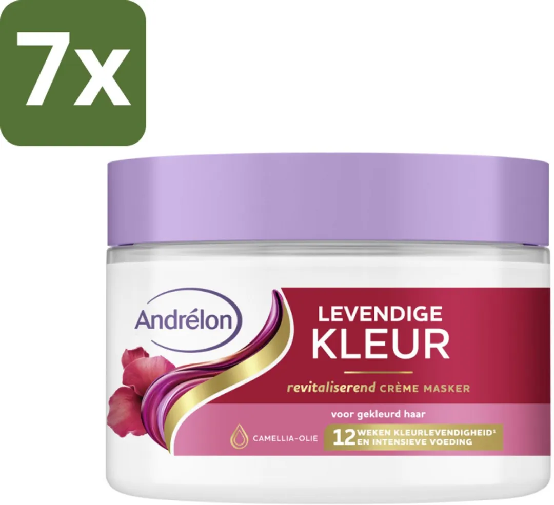 Andrélon Levendige Kleur Crème Haarmasker 300ml