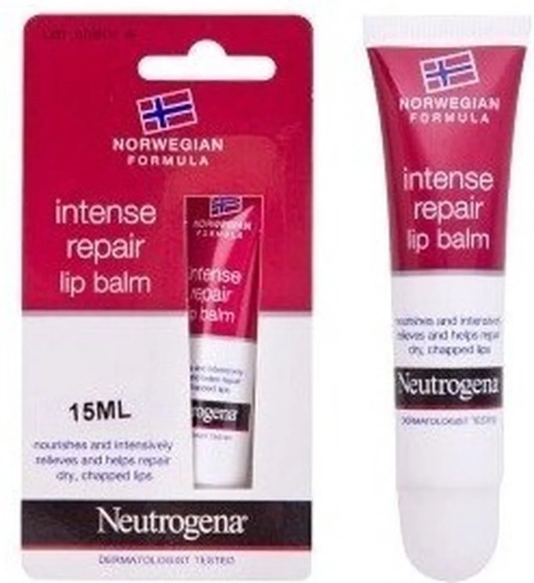 Neutrogena Intense Repair Lipbalsem 15ml