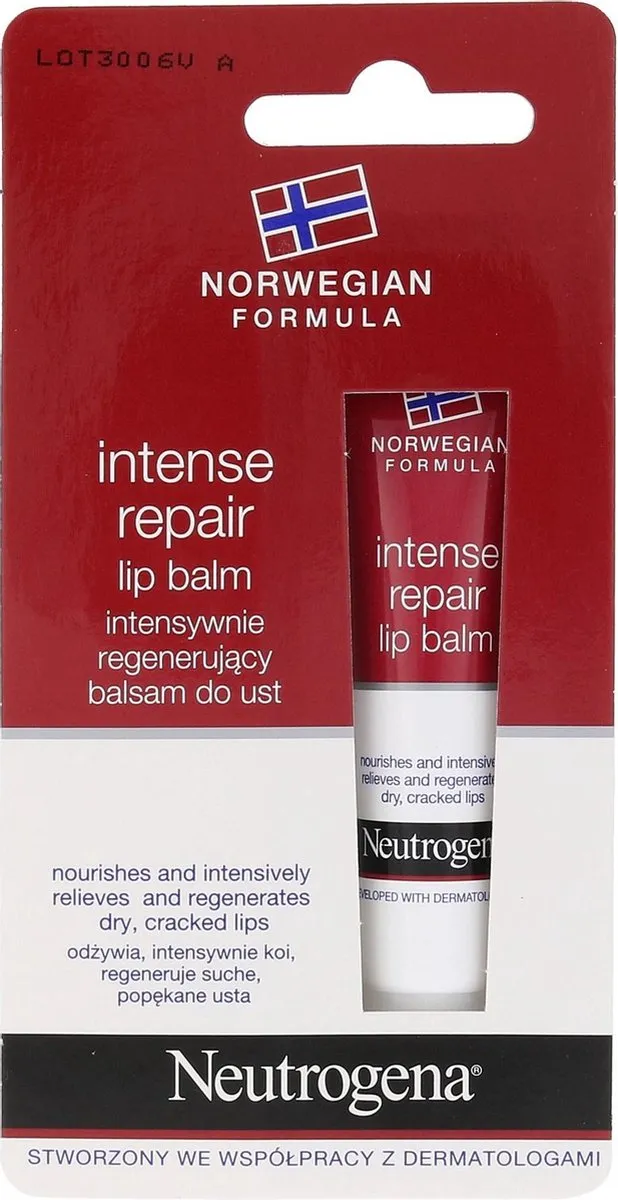 Neutrogena Intense Repair Lipbalsem 15ml