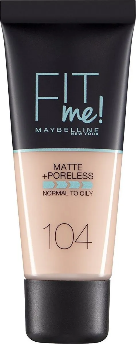 Maybelline Fit Me Matte + Poreless Foundation 104