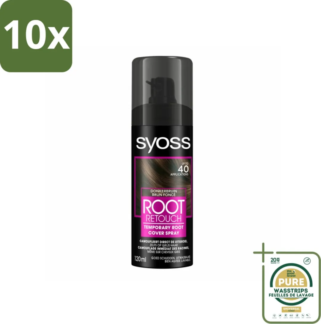 SYOSS Uitgroeispray Donkerbruin 1150ml
