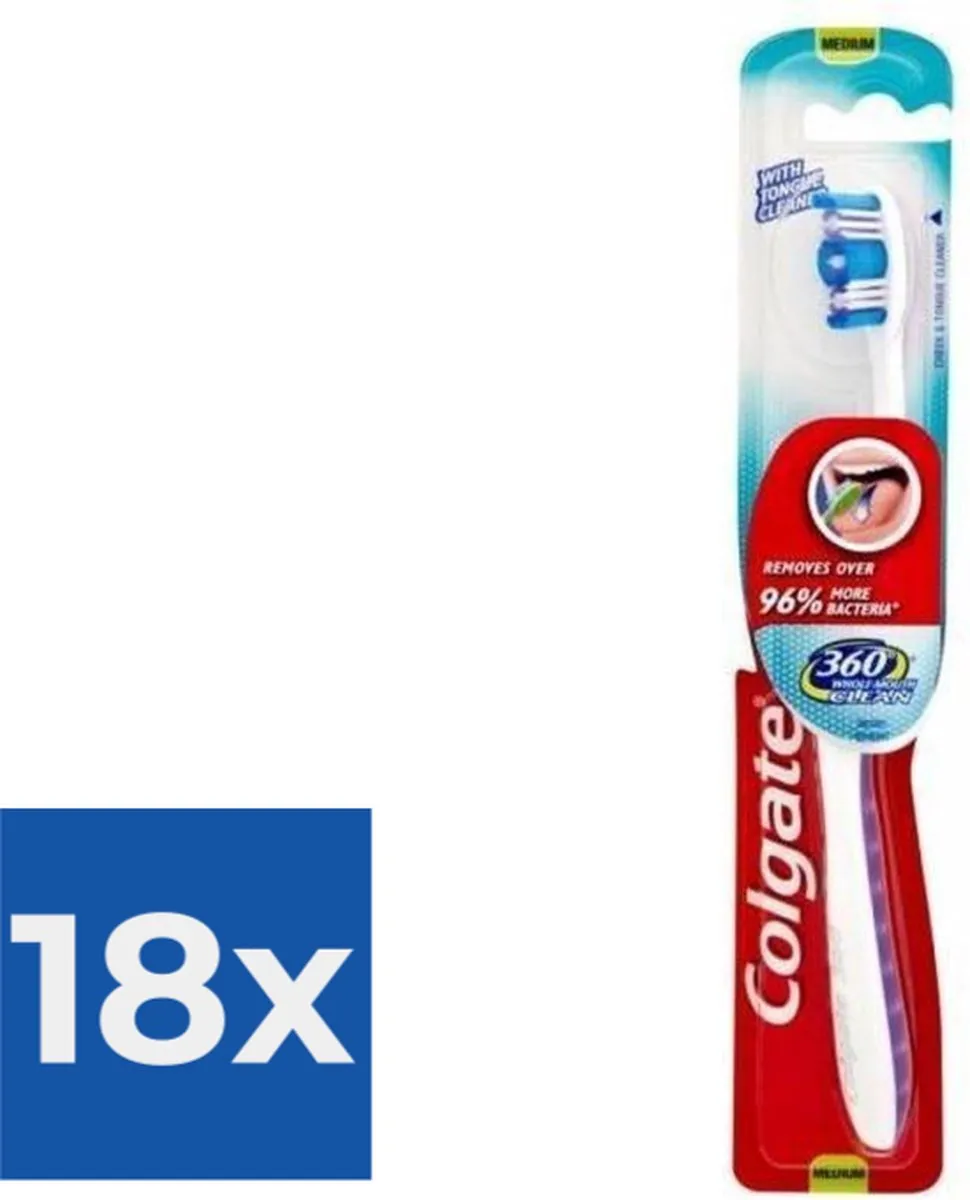 Colgate Whole Mouth Clean Medium Tandenborstels