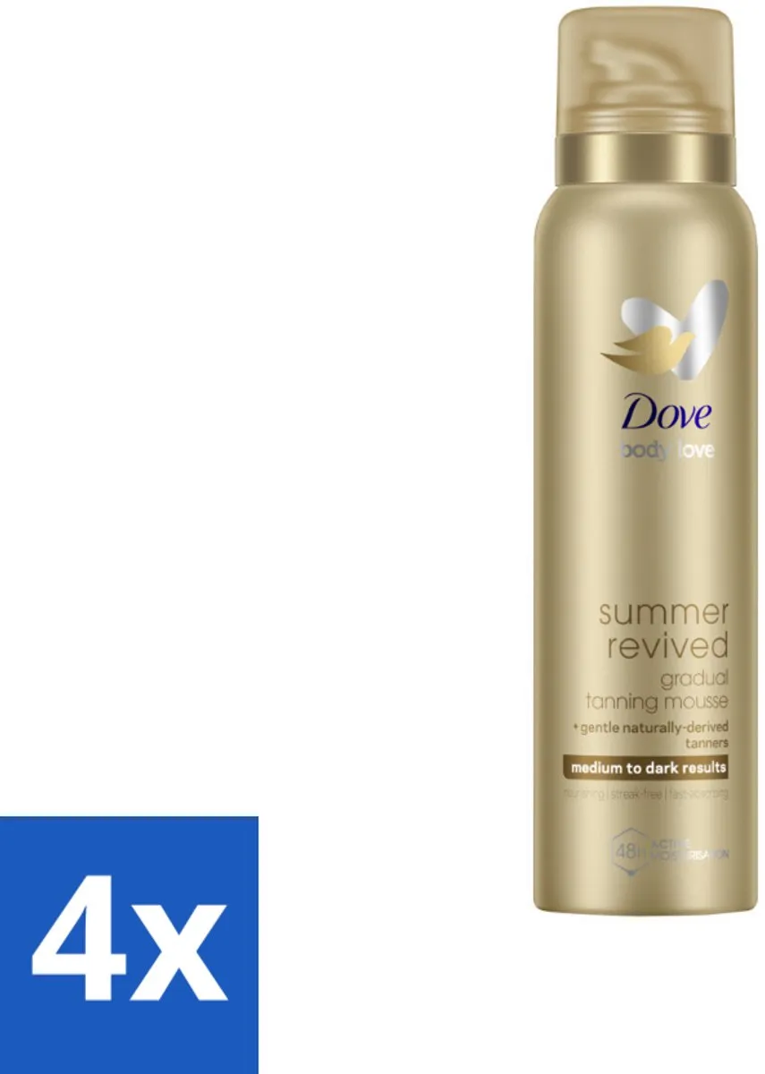 Dove Summer Revived Medium-Dark Bodymousse 150ml
