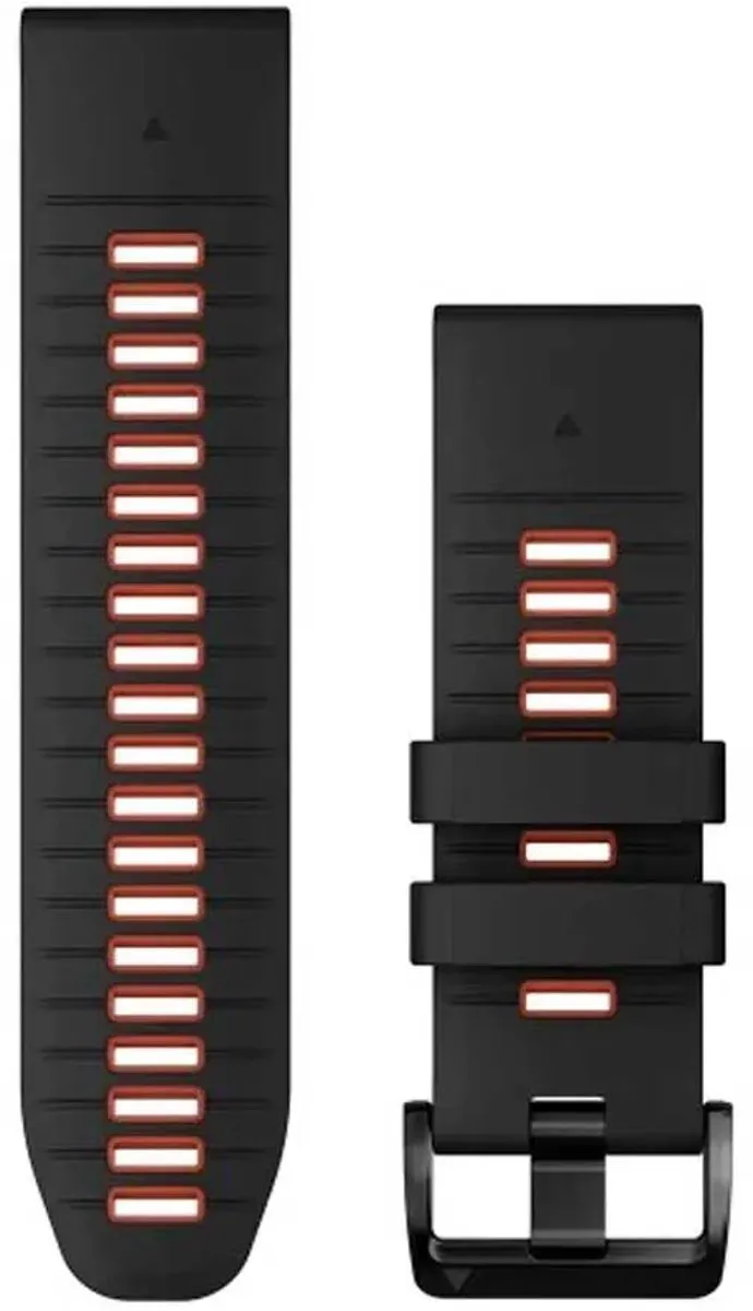 Garmin Quickfit 26mm Siliconen Band - 26mm - Zwart