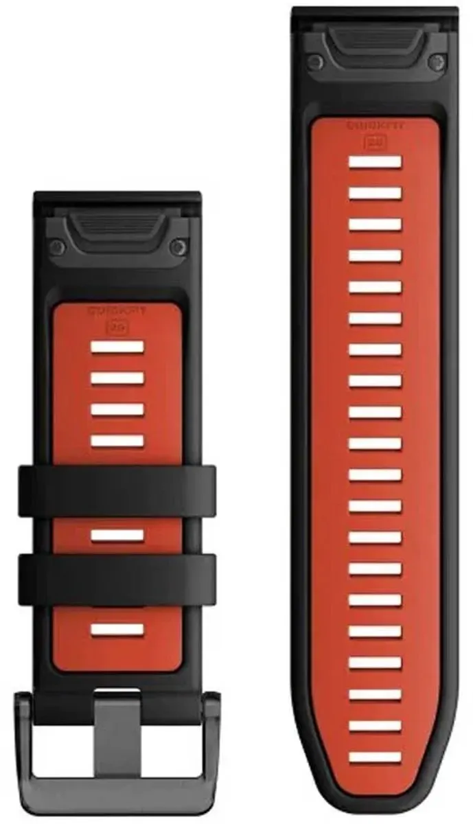 Garmin Quickfit 26mm Siliconen Band - 26mm - Zwart
