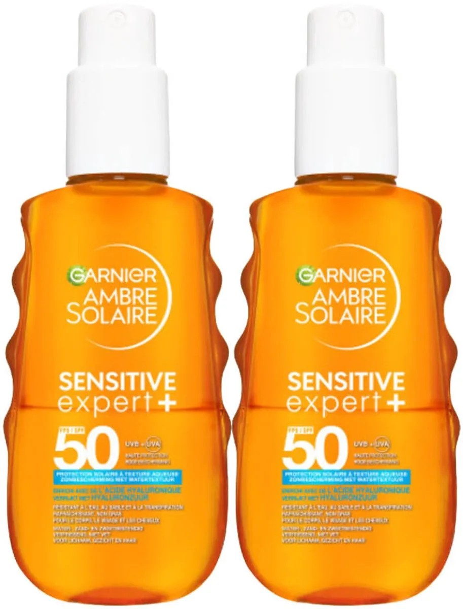 Garnier Ambre Solaire Sensitive Expert+ SPF 50 - 2x150ml