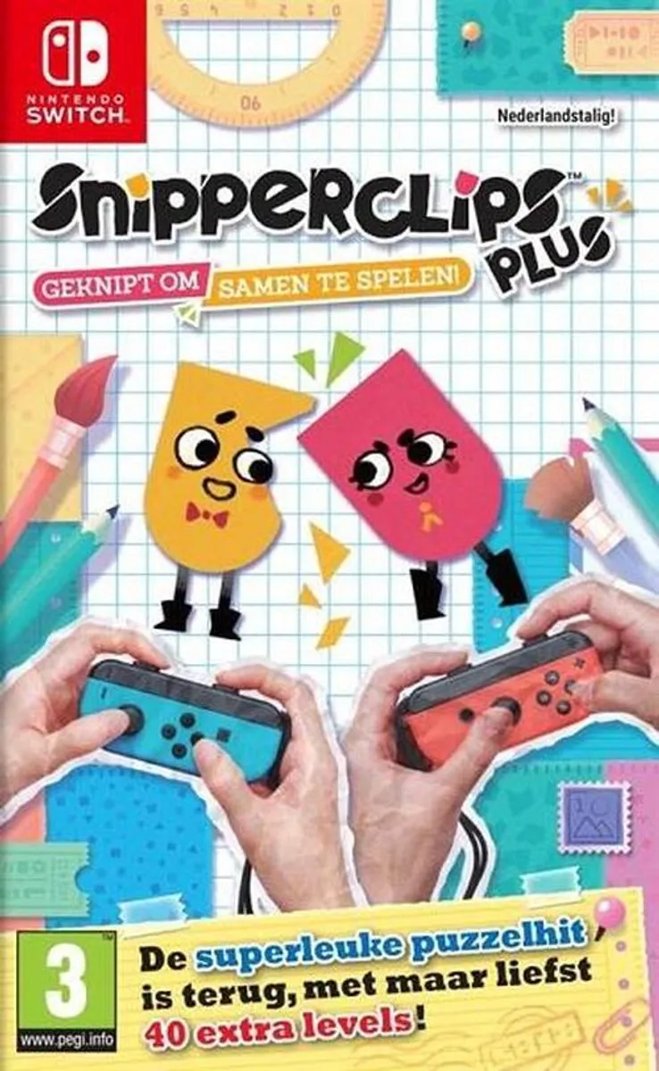 Nintendo Snipperclips Plus - Switch - 4 Spelers