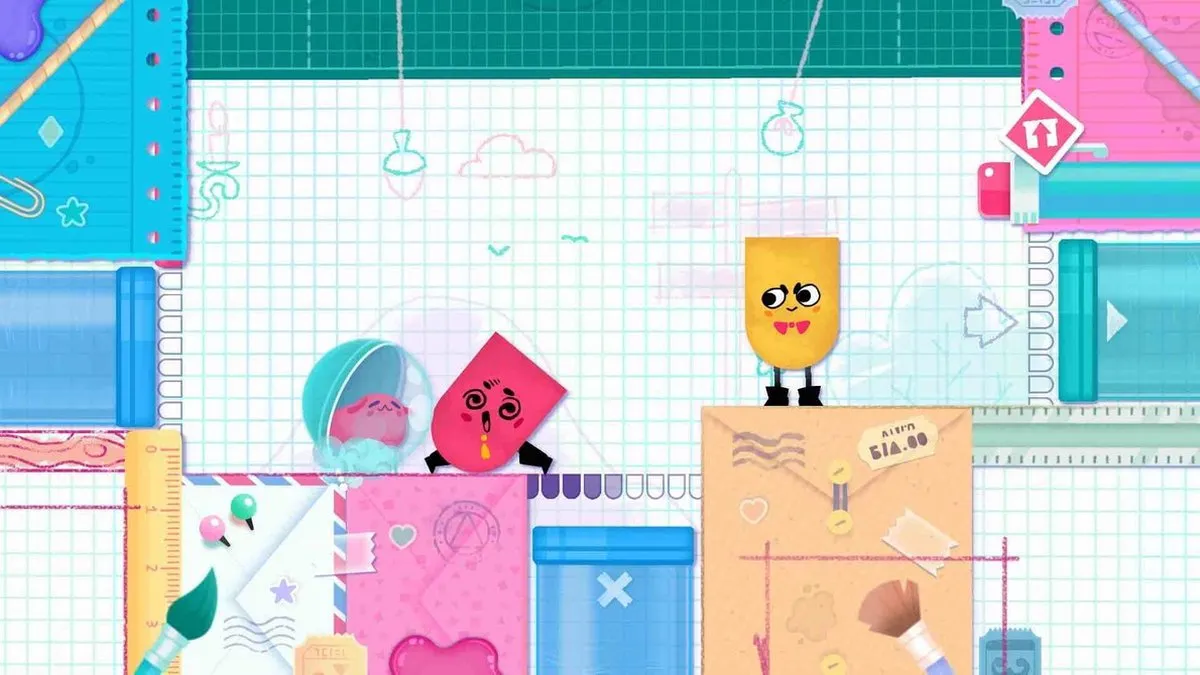 Nintendo Snipperclips Plus - Switch - 4 Spelers