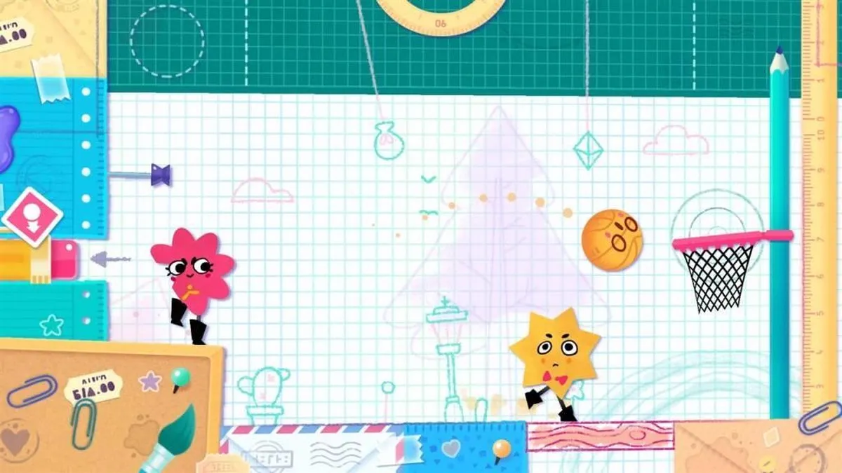 Nintendo Snipperclips Plus - Switch - 4 Spelers - afbeelding 6 van 11