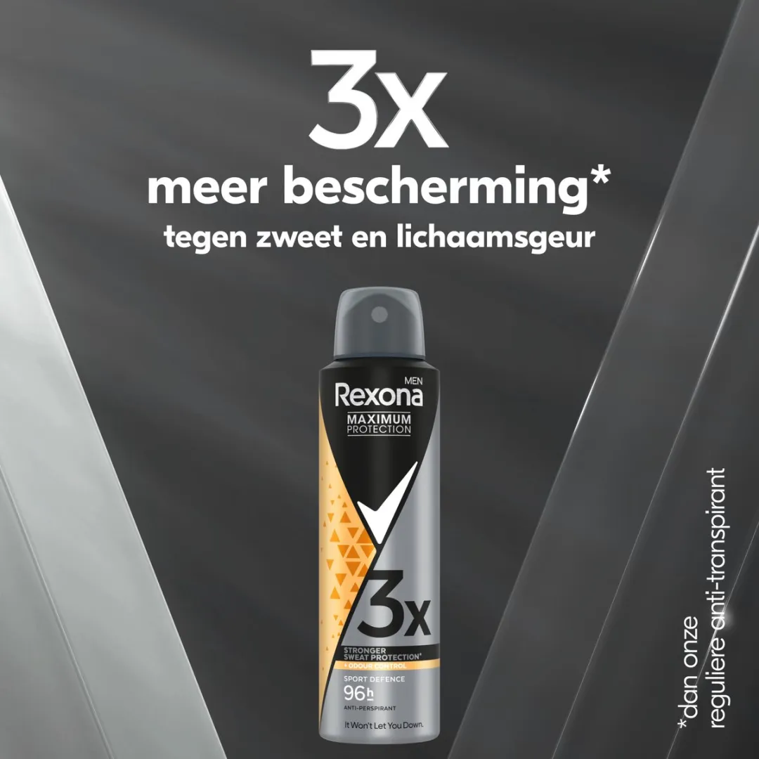 Rexona Men Anti-Transpirant Spray Maximum Protection Sport Defence - 6x150ml