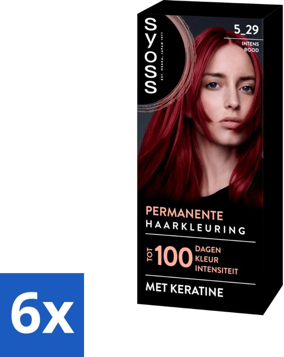 SYOSS Coloration 5-29 Intens Rood Haarverf