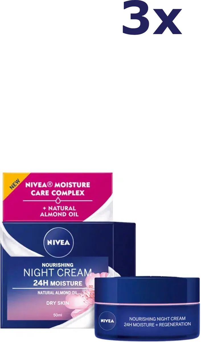 NIVEA Essentials Herstellende Nachtcrème 50ml