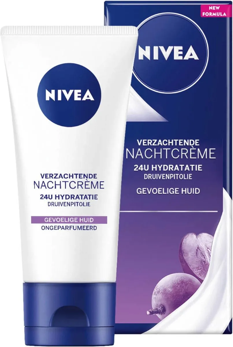 NIVEA Essentials Nachtcrème Sensitive 50ml