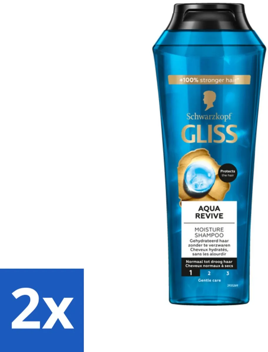 Schwarzkopf Gliss Kur Aqua Revive Shampoo 500ml