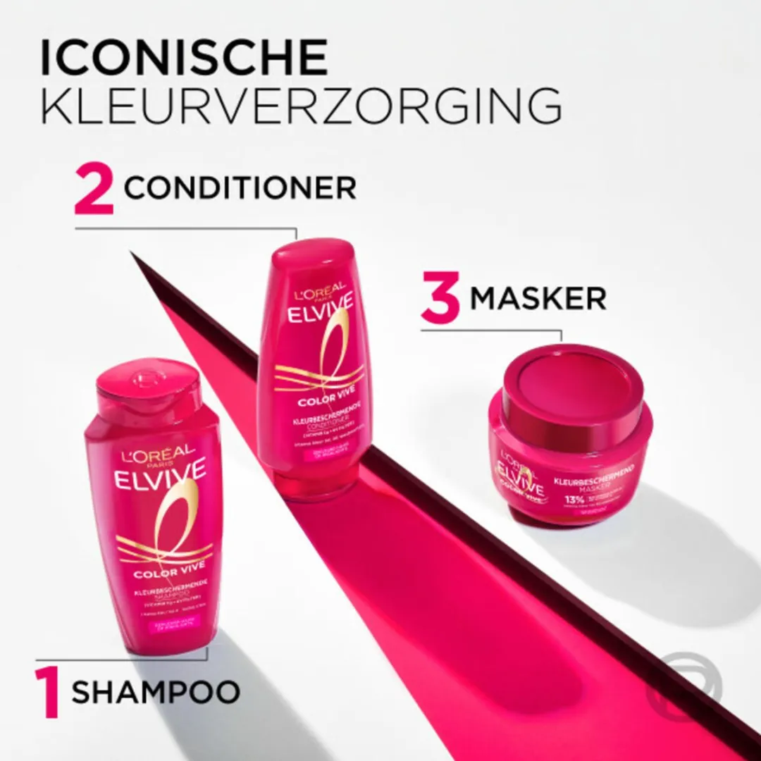 L'Oréal Elvive Color Vive Shampoo 500ml - 2 Stuks