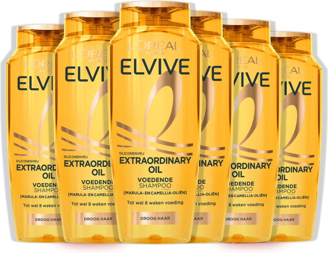 L'Oréal Paris Elvive Extraordinary Oil Shampoo 6x250ml