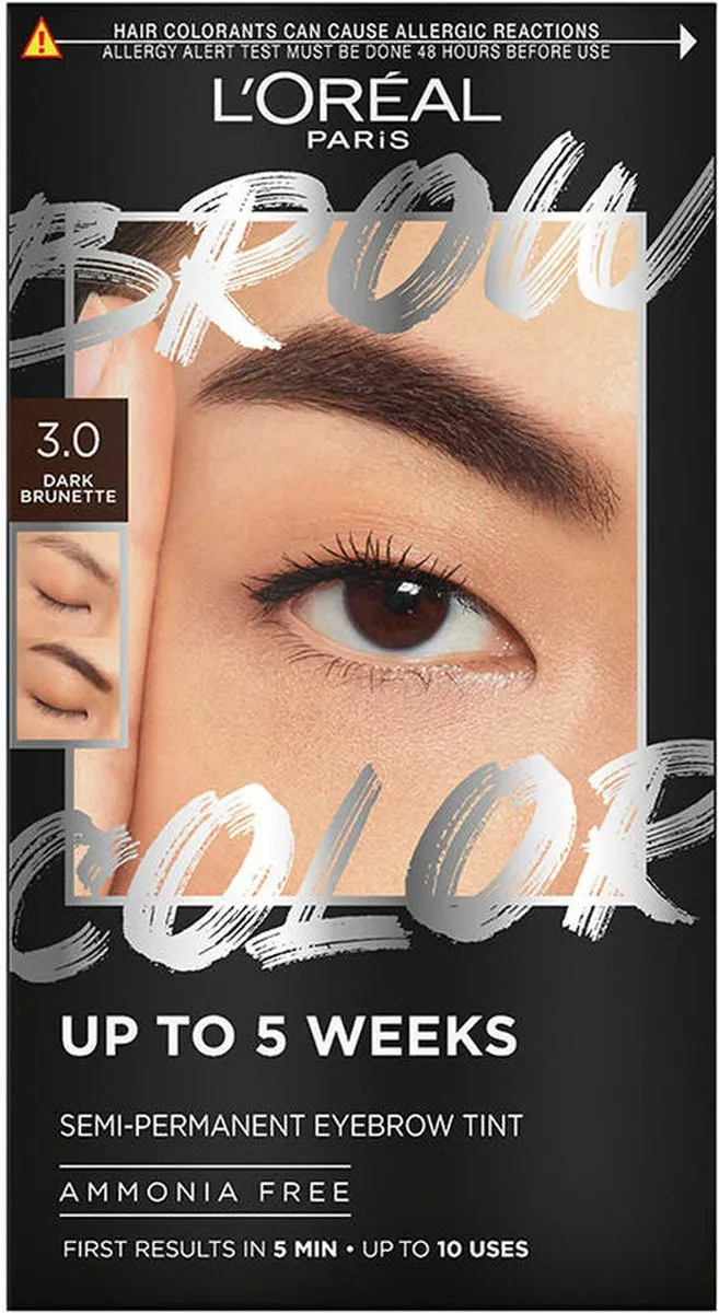 L'Oréal Paris Wenkbrauwtint Brow Color Nº3 Dark Brunette