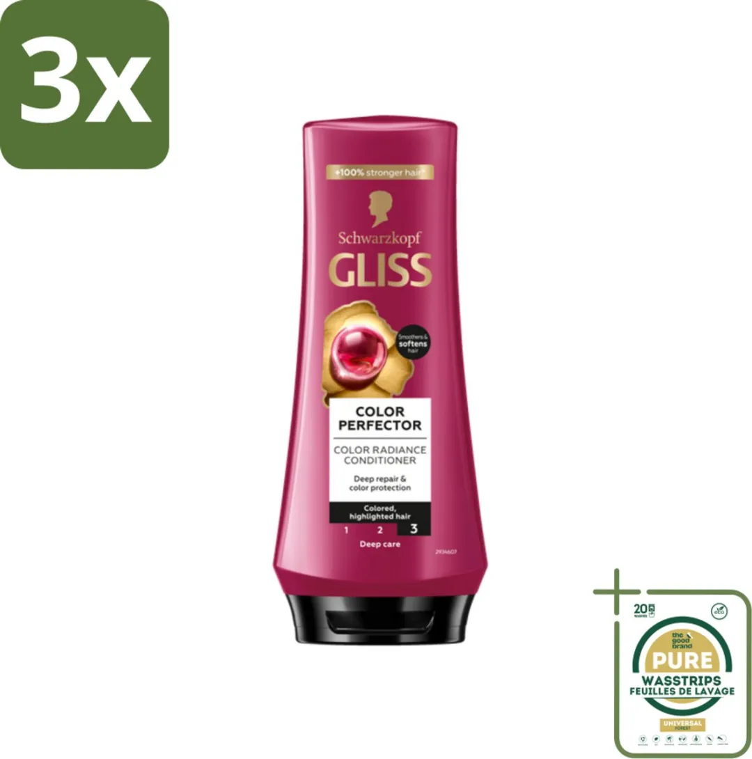 Schwarzkopf Gliss Conditioner Kleurbehoud 600ml