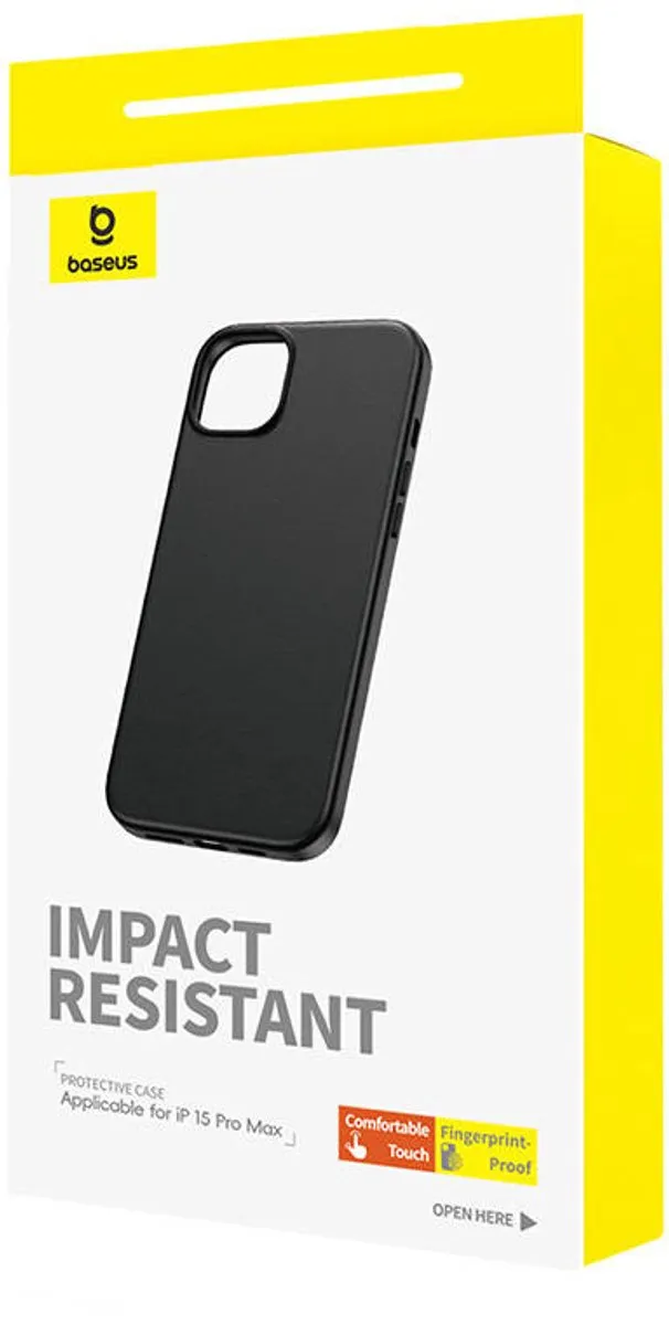 Baseus Fauxther Serie Hoesje iPhone 15 Pro Max - Transparent - afbeelding 5 van 6