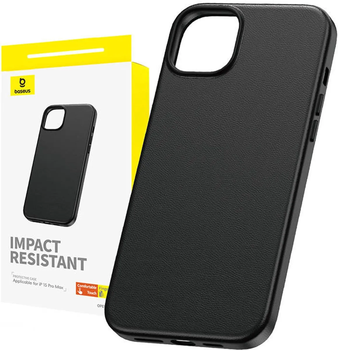 Baseus Fauxther Serie Hoesje iPhone 15 Pro Max