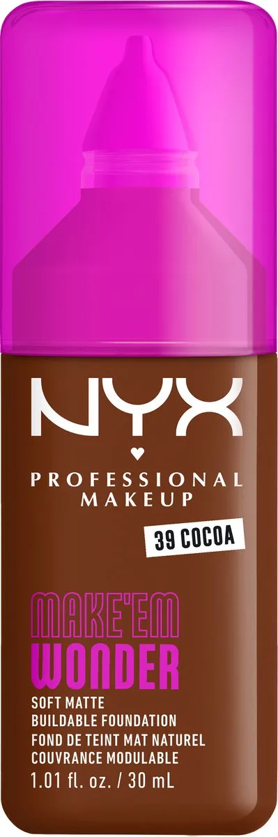 NYX Make 'EM Wonder Foundation Cocoa 30ml