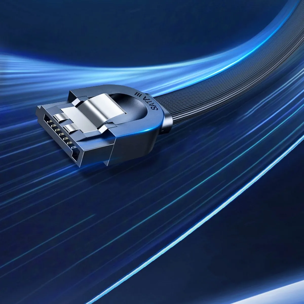 Ugreen SATA 1.0-3.0 naar 5Gb/s Kabel 0,5m - Zwart